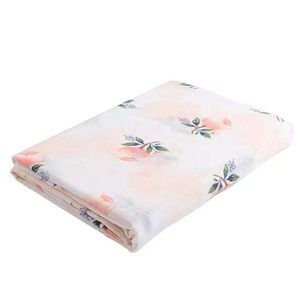 Bamboo Cotton Muslin Swaddle Blanket 42” x 42” baby burrito wrap cloth newborn